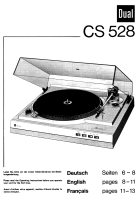 Dual CS-528-Owners-Manual 